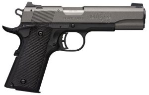 Browning 1911-22 Black Label 22 Long Rifle 4.25in Matte Black Tungsten Cerakote Pistol - 10+1 Rounds