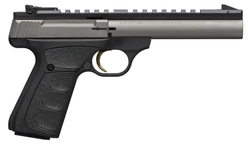 Browning Buck Mark Field Target 22 Long Rifle 5.5in Tungsten Gray Cerakote Pistol - 10+1 Rounds