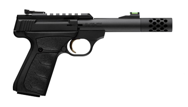Browning Buck Mark Vision w/Crimson Trace Laser 22 Long Rifle 5.9in Black Anodized Pistol - 10+1 Rounds