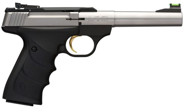 Browning Buck Mark Standard URX 22 Long Rifle 5.5in Stainless Pistol - 10+1 Rounds - California Compliant