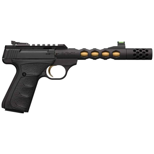 Browning Buck Mark Plus SR 22 Long Rifle 5.87in Matte Black Pistol - 10+1 Rounds