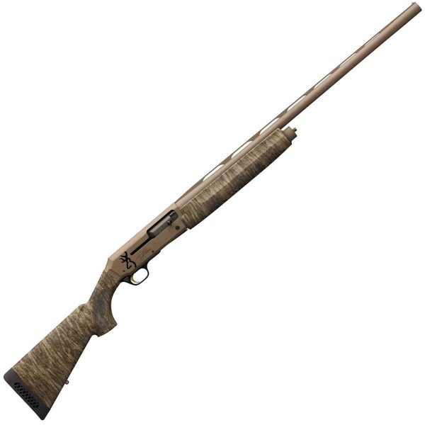 Browning Silver Field FDE/Mossy Oak Bottomland 12 Gauge 3.5in Semi Automatic Shotgun - 26in