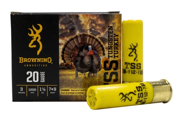 Browning 20 Gauge 3 inch 1.5 oz 7 and 9 Shot TSS 5/Box