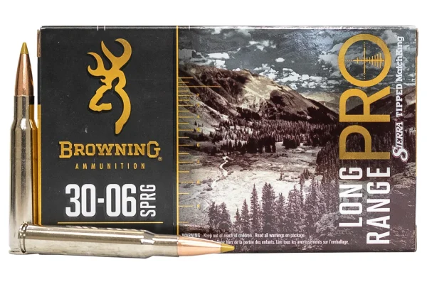 Browning 30-06 Springfield 195 gr Long Range Pro 20/Box