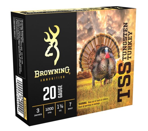 Browning 20 Gauge 3 in 1.5 oz 7 Shot TSS Tungsten Turkey 5/Box