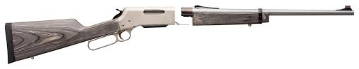 Browning BLR Lightweight '81 Stainless Takedown Matte Nickel Lever Action Rifle - 308 Winchester - 20in