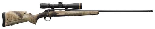 b680 Browning X-Bolt Western Hunter Matte Blued/A-TACS AU Bolt Action Rifle - 300 PRC