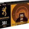 Browning 38 Special 130 Gr FMJ 50/Box