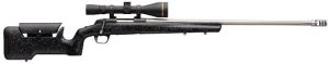 Browning X-Bolt Max Long Range Matte Black/Gray Speckled Bolt Action Rifle - 7mm PRC - 26in