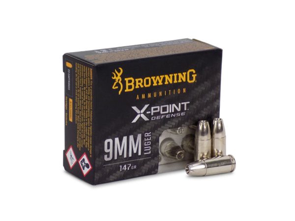 Browning 9mm 147 gr X-Point Defense 20/Box