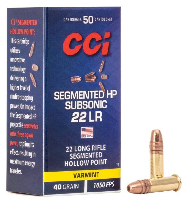 Segmented Hollow Point 22 LR