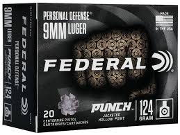 Personal Defense Punch 9mm Luger