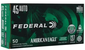 American Eagle Indoor Range Training Lead Free 45 Auto