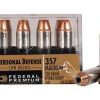 Personal Defense Hydra•Shok Low Recoil 357 Magnum