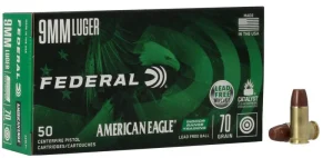 American Eagle Indoor Range Training 9mm Luger