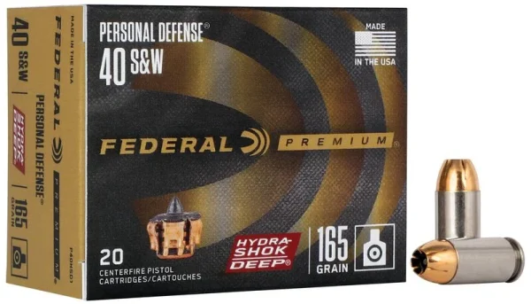 Personal Defense Hydra-Shok Deep 40 S&W