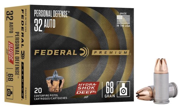 F89 Personal Defense Hydra•Shok 32 Auto
