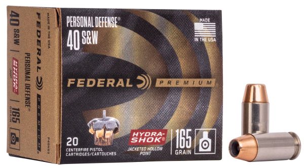 Personal Defense Hydra•Shok 40 S&W