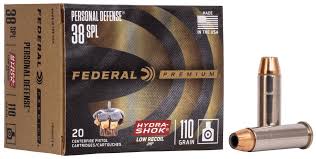 F97 Personal Defense Hydra•Shok Low Recoil 38 Special