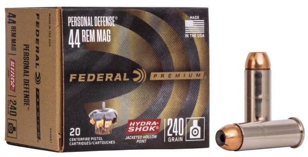 f133 Personal Defense Hydra•Shok 44 Rem Magnum
