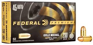 Gold Medal Handgun 45 Auto