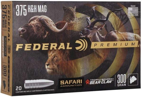 Trophy Bonded Bear Claw 375 H&H Magnum