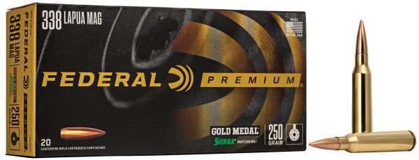 Gold Medal Sierra MatchKing 338 Lapua Magnum