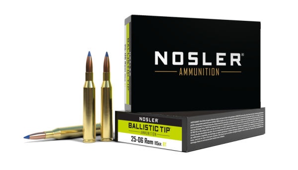 Nosler Ballistic Tip Hunting 25-06 Remington