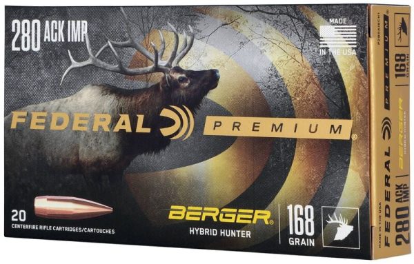 Berger Hybrid Hunter 280 Ackley Improved