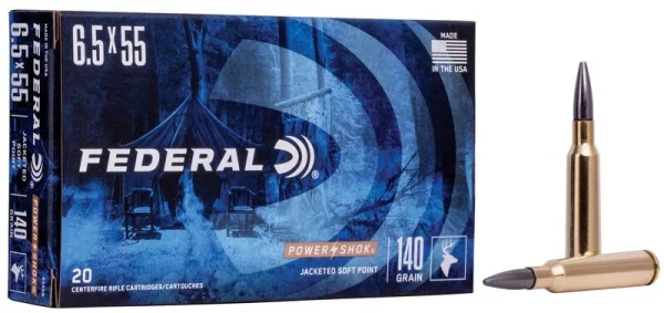 Power-Shok Rifle 6.5mmx55 Swedish Mauser