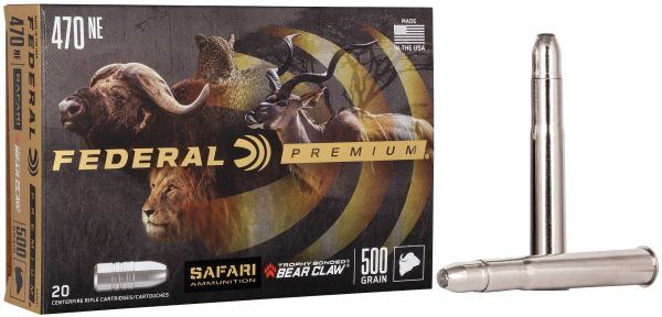 Safari Trophy Bonded Bear Claw 470 Nitro Express
