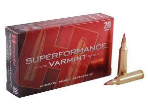 hh110 Hornady Superformance .243 Winchester 58 Grain V-MAX Centerfire Rifle Ammunition