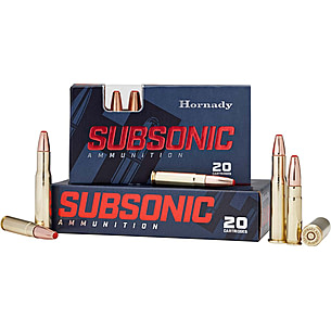 hh124 Hornady Subsonic .450 Bushmaster 395 Grain Subsonic eXpanding Centerfire Rifle Ammunition