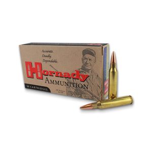 Hornady Match .223 Remington 75 Grain Boat-Tail Hollow Point Match Centerfire Rifle Ammunition