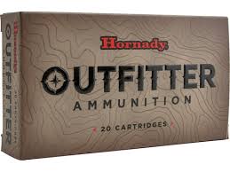 Hornady Outfitter .375 H&H Magnum 250 Grain Gilding Metal eXpanding Centerfire Rifle Ammunition