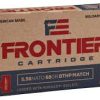 Hornady Frontier 5.56x45mm NATO 68 Grain Boat-Tail Hollow Point Centerfire Rifle Ammunition