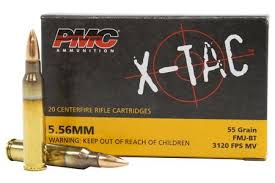 Hornady Superformance 5.56x45mm NATO 55 Grain Gilding Metal eXpanding Centerfire Rifle Ammunition