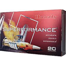 Hornady Superformance 6mm Creedmoor 90 Grain Gilding Metal eXpanding Centerfire Rifle Ammunition