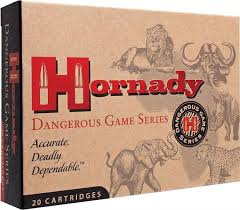 Hornady Dangerous Game .375 Ruger 300 Grain Dangerous Game Solid Centerfire Rifle Ammunition