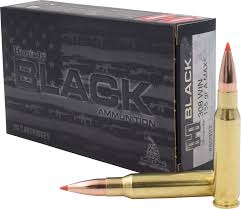 Hornady BLACK .308 Winchester 155 Grain A-MAX Centerfire Rifle Ammunition