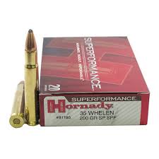 Hornady Superformance .35 Whelen 200 Grain Soft Point Centerfire Rifle Ammunition