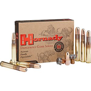 Hornady Dangerous Game .450 Nitro Express 500 Grain Dangerous Game eXpanding Bonded Centerfire Rifle Ammunition