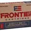 Hornady Frontier .223 Remington 55 Grain Hollow Point Centerfire Rifle Ammunition