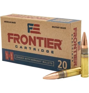 Hornady Frontier .300 AAC Blackout 125 Grain Full Metal Jacket Centerfire Rifle Ammunition