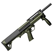 Kel-Tec KSG-NR Black/Green 12 Gauge 3in Pump Shotgun - 18.5in