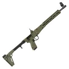 Kel-Tec Sub 2000 40 S&W 16.25in OD Green/Blued Semi Automatic Modern Sporting Rifle - 10+1 Rounds