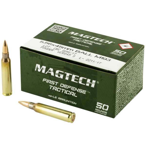 ma17 Magtech Ammunition 5.56x45mm NATO 55 Grain Full Metal Jacket