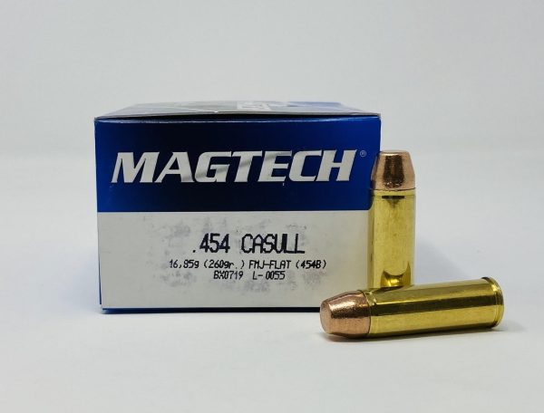Magtech Ammunition 454 Casull 260 Grain Full Metal Jacket Box of 20