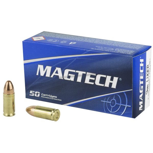 Magtech Ammunition 9mm Luger 124 Grain Full Metal Jacket