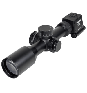 Steiner M7XI IFS Tactical Rifle Scope 34mm Tube 2.9-20x 50mm 1/10 MRAD Side Focus First Focal Plane Illuminated Integrated Customizable Reticle Matte